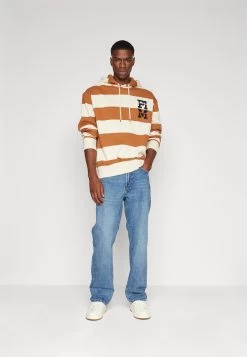 Pier One Hoodie Felpa Con CappuccioOff-White/Brown Uomo Maglieria E Felpe PI922S0HY-A11 -Pier One Moda Outlet 9fcf03d1623d4fd690a5899a23ea74dd