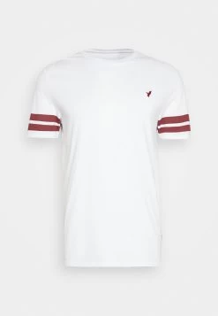 Pier One T-Shirt Con StampaWhite Uomo T-shirt E Polo PI922O0Q4-A11 -Pier One Moda Outlet 9fd1d8b1664a409dafd5ef59d393e39c