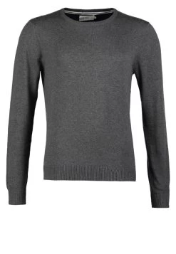 Pier One Basic Crewneck - Maglione - Dark Grey Melange -Pier One Moda Outlet a544139b03e5432e9796573c491ff748