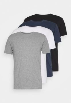 Pier One 4 PackT-Shirt BasicBlack/White/Blue Uomo T-shirt E Polo PI922O0KM-G11 8 Pier One 4 PackT-Shirt BasicBlack/White/Blue Uomo T-shirt E Polo PI922O0KM-G11 -Pier One Moda Outlet a6336c9ea9294b8b9261921b47ede4b7