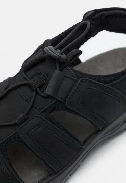 Pier One Leather - Sandali Da Trekking - Black -Pier One Moda Outlet ab894321bfec480fbf3db5c6bf0d1f1f