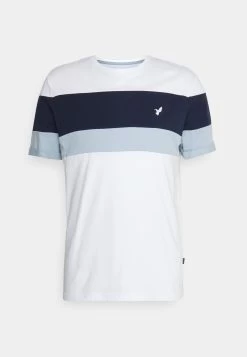 Pier One T-Shirt Con Stampa - White/Blue -Pier One Moda Outlet b0f4da8f05f1438792789d645aeab48b