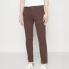 Pier One ChinoDark Brown Uomo Pantaloni PI922EA0O-O12