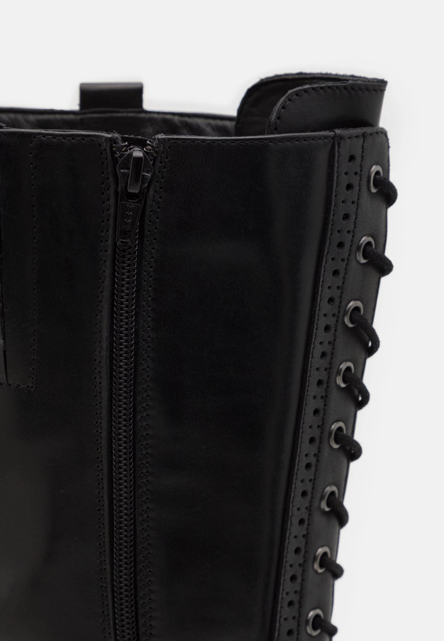 Pier One Leather Stivali Con I LacciBlack Donna Stivali PI911A0HJ-Q11 5 Pier One Leather Stivali Con I LacciBlack Donna Stivali PI911A0HJ-Q11 - immagine 5