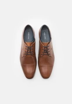 Pier One Leather - Stringate - Camel -Pier One Moda Outlet bb06ebb7bb7d4e27b1d478058535e6dd