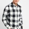 Pier One Camicia - Black/White