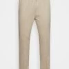 Pier One Smart Piquee Jogger - Pantaloni Sportivi - Tan