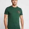 Pier One T-Shirt Con StampaDark Green Uomo T-shirt E Polo PI922O09R-M11