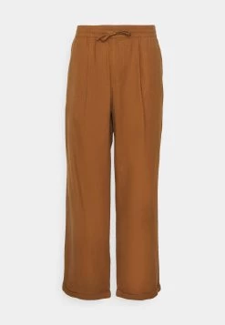 Pier One Drawcord Trousers Linen BlendPantaloniBrown Uomo Pantaloni PI922E05A-O11 -Pier One Moda Outlet c4ae8584f74e4db6851401113131d1a0