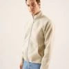 Pier One Giacca In PileBeige Uomo Maglieria E Felpe PI922S0HR-B11