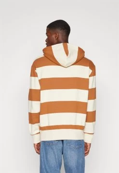 Pier One Hoodie Felpa Con CappuccioOff-White/Brown Uomo Maglieria E Felpe PI922S0HY-A11 -Pier One Moda Outlet cc11b8ec06534ddea89ee685a3dc074f