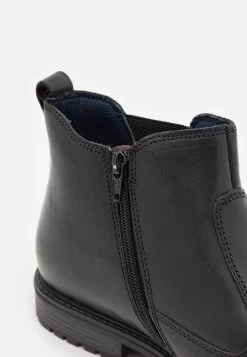 Pier One LeatherStivalettiBlack Uomo Stivaletti/Stivali PI912K0BX-Q11 -Pier One Moda Outlet cc56f93178584cd5a2d8d03e5faf4d91