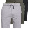 Pier One 3 PackPantaloni Del PigiamaBlack/Mottled Grey Uomo Per La Notte PI982L00F-Q11