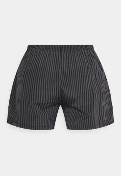 Pier One 5 PackBoxer Black/Dark Grey Uomo Intimo PI982O05U-Q12 -Pier One Moda Outlet d6f7a762ac2741288baa2be1dce10e71
