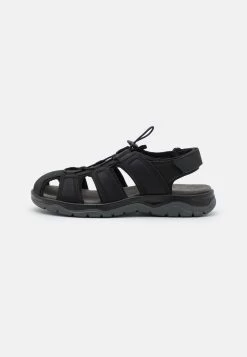 Pier One Leather - Sandali Da Trekking - Black