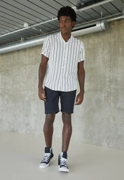 Pier One 2 PackCamiciaBlack/White Uomo Camicie PI922D0CS-Q11