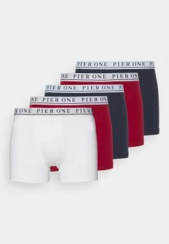 Pier One 5 Pack - Culotte - White/Red/Dark Blue -Pier One Moda Outlet db26aa177e764bd993c9f694379f45c1