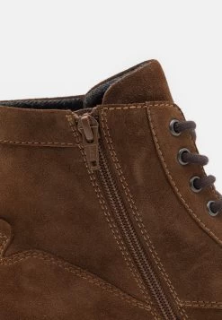 Pier One LeatherStivaletti StringatiBrown Uomo Stivaletti/Stivali PI912K0D7-O11 -Pier One Moda Outlet dca2f63ad9ca470f9a49054cab7df9db