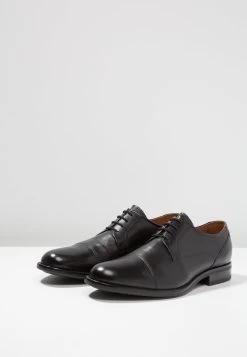 Pier One LeatherStringate ElegantiBlack Uomo Scarpe Con I Lacci PI912M03P-Q11 -Pier One Moda Outlet dce6835a78db4474bdecd6a58d88c1ec