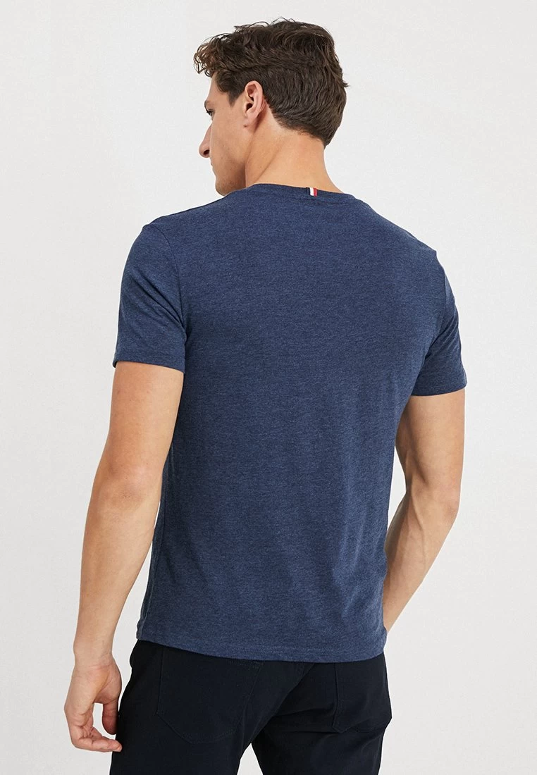 Pier One T-Shirt BasicMottled Dark Blue Uomo T-shirt E Polo PI922O05G-K11 3 Pier One T-Shirt BasicMottled Dark Blue Uomo T-shirt E Polo PI922O05G-K11 - immagine 3