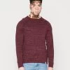 Pier One MaglioneMottled Bordeaux Uomo Maglieria PI922Q023-G12