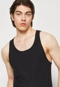 Pier One 3 PackTopBlack Uomo T-shirt E Polo PI922O0X4-Q11 -Pier One Moda Outlet df5f7a78c3a34352ab8b0568914160ac