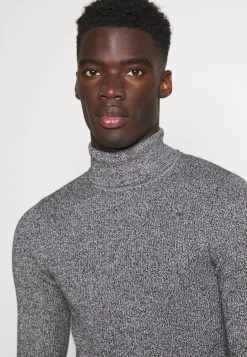 Pier One Muscle Fit TurtleMaglioneMottled Grey Uomo Maglieria PI922Q07V-C11 -Pier One Moda Outlet e3c882d2274c45af8a9f7df902604a5f