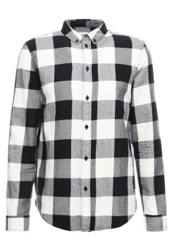 Pier One Camicia - Black/White -Pier One Moda Outlet e60a20cd08d148bc871902c07b164cdb