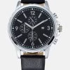 Pier One OrologioBlack/Silver-Coloured Uomo Orologi PI952M01B-Q11