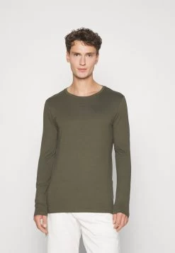 Pier One 2 PackMaglietta A Manica LungaBlack/Khaki Uomo T-shirt E Polo PI922O0GT-Q12 -Pier One Moda Outlet ea81510192644df0b8474502b4279a35