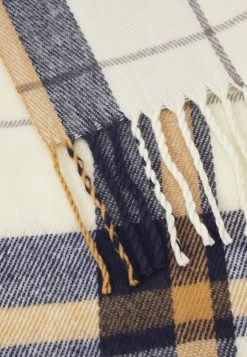 Pier One Unisex - Sciarpa - White/Dark Blue -Pier One Moda Outlet ffdb8f2976f14d52a6cff041bab7edc5